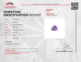 4.20 Carat Amethyst Gem Trilliant Cut